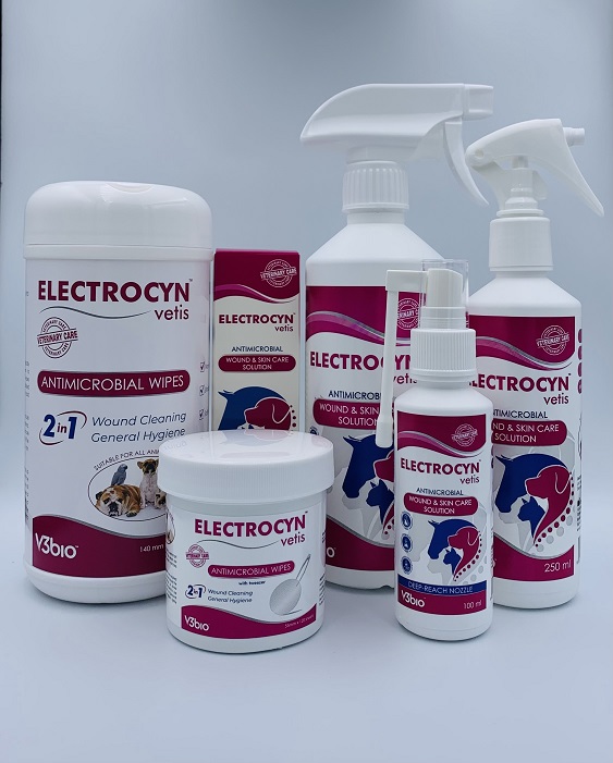 ELECTROCYN vetis , antimicrobial wound and skin care